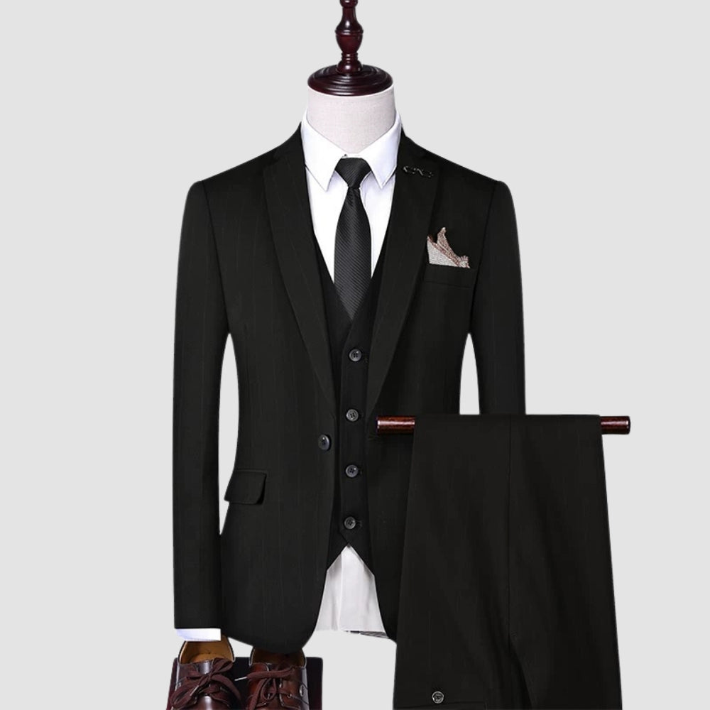 Burlane Classic Three-Piece Business Suit