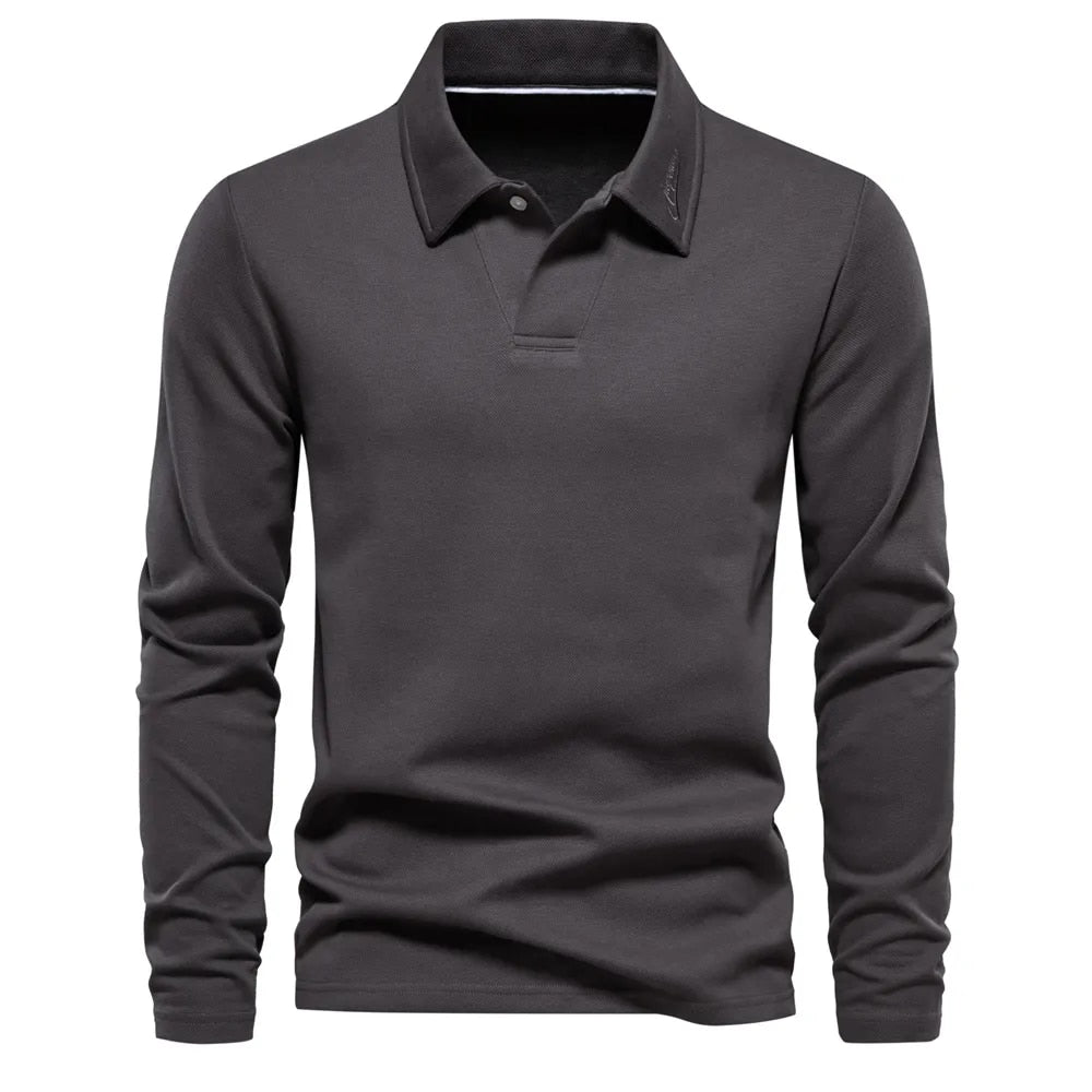 Burlane Long Sleeve Polo Shirt