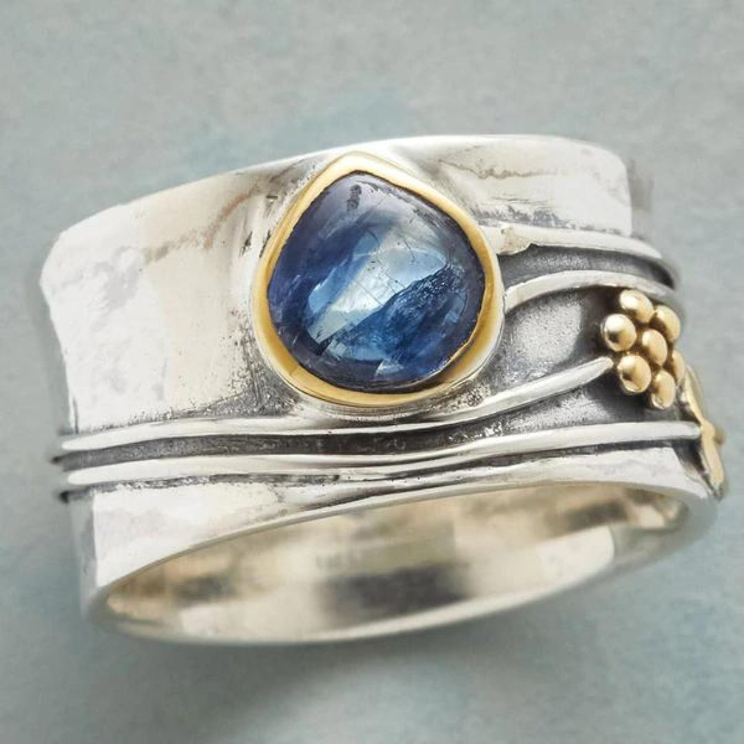 BOHEMIAN GEMSTONE MEDITATION RING