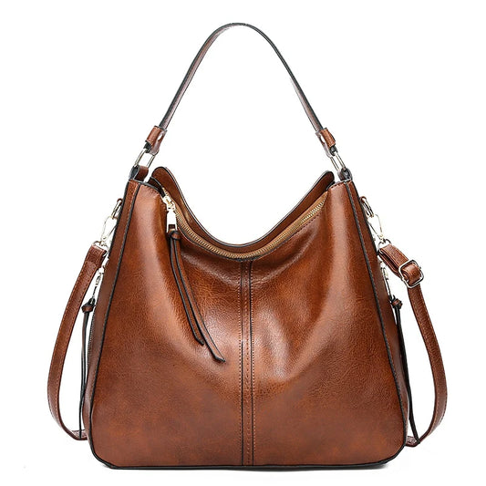 CORALIE | LEATHER SHOULDER BAG