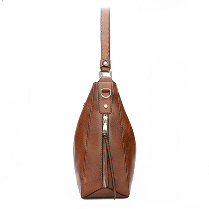 CORALIE | LEATHER SHOULDER BAG