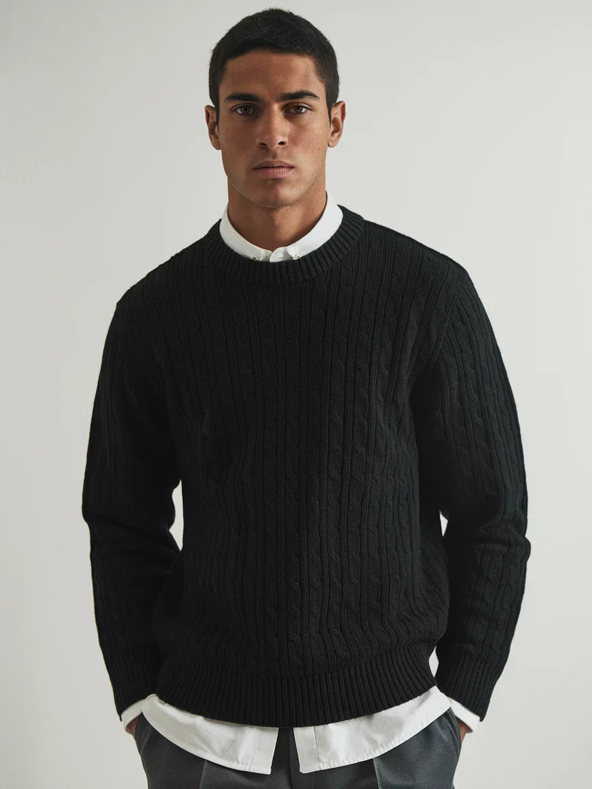 Burlane Cable-knit Pullover
