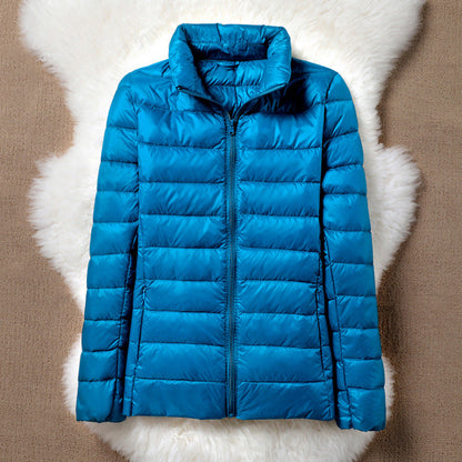 ULLA TRANSITIONAL PADDED JACKET | SKY BLUE