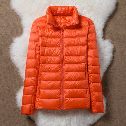 ULLA TRANSITIONAL PADDED JACKET | ORANGE