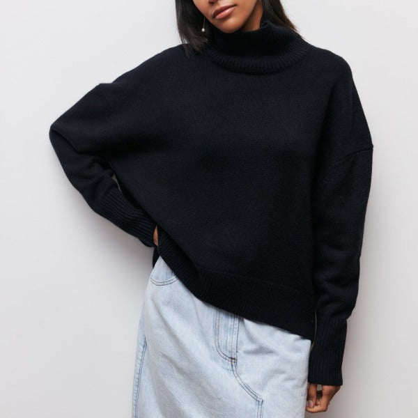 HARRIET - KNITTED TURTLENECK JUMPER