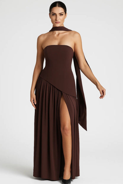THESSALY | LIGHTWEIGHT V-NECK MIDI DRESS