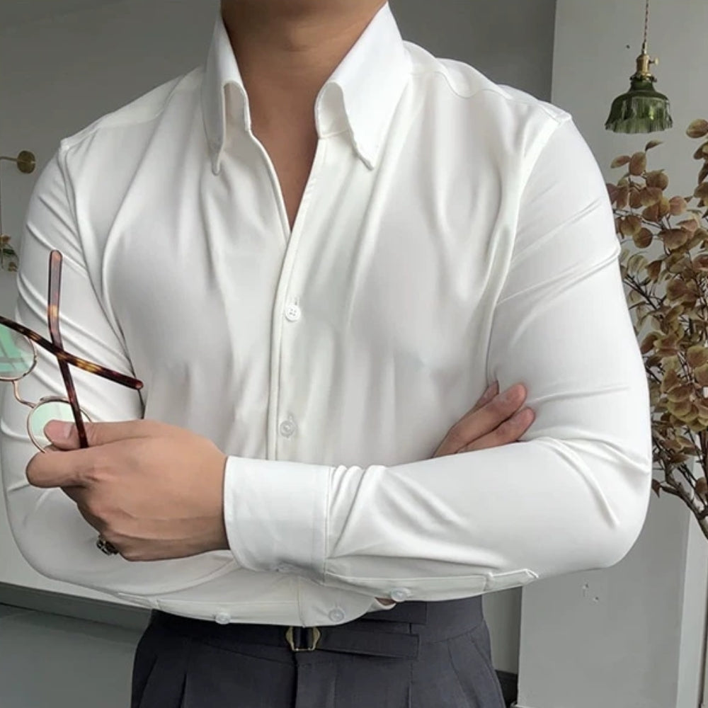 Burlane Italian Athletic V-Neck Bamboo Shirt
