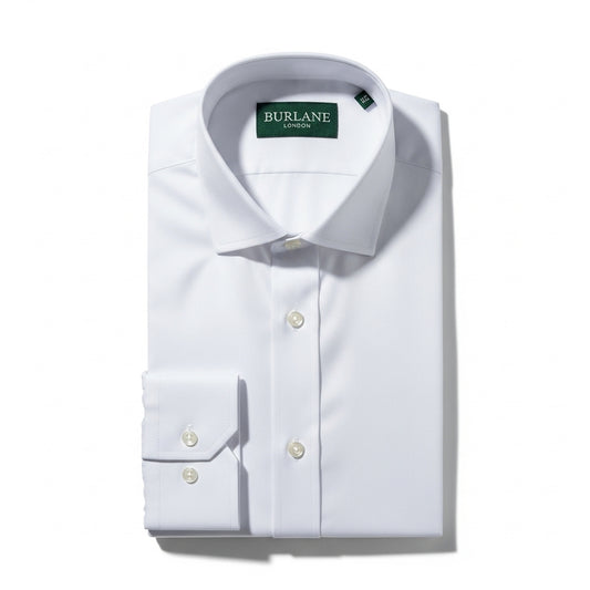 Burlane Classic White and Sage Shirt