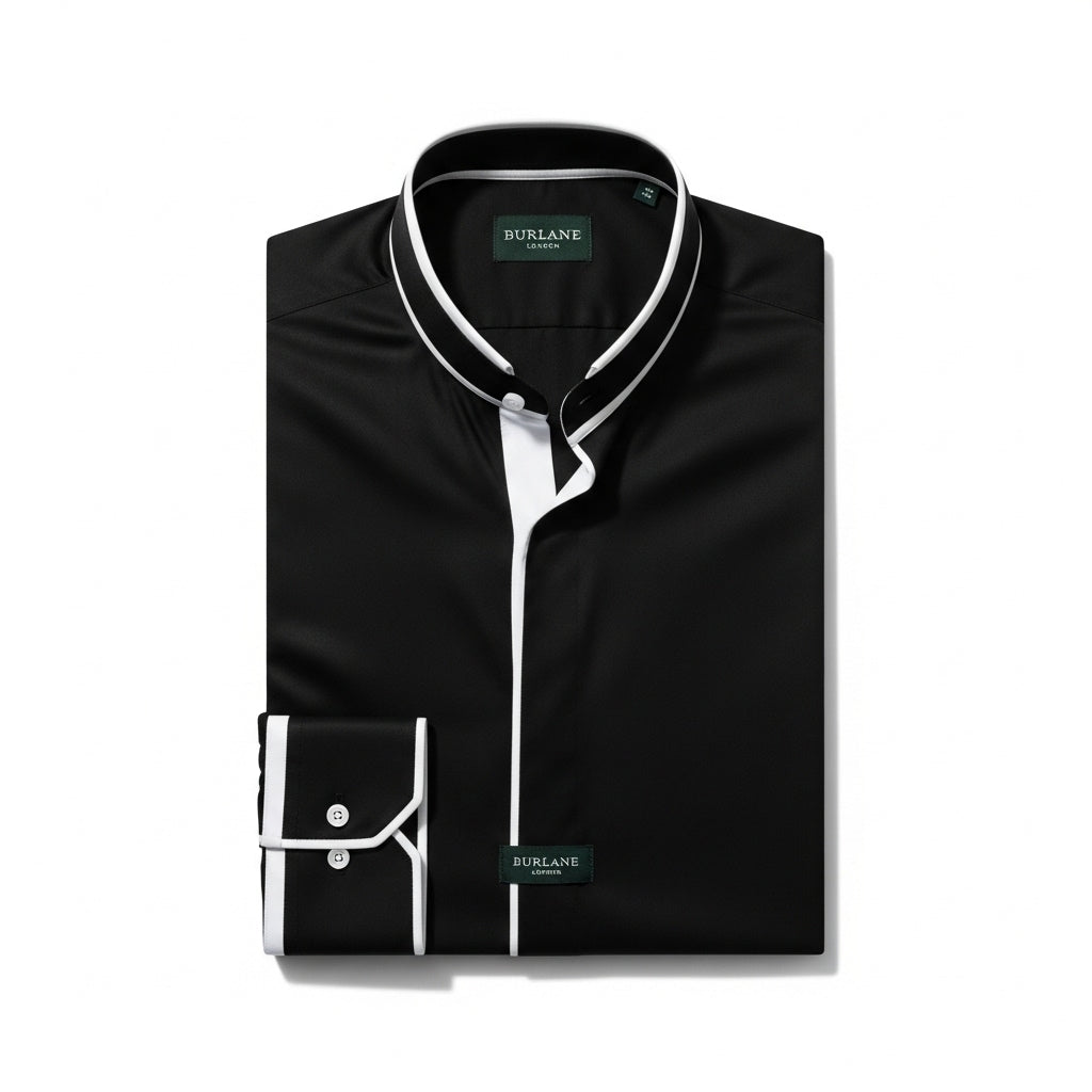 Burlane Stand Collar Shirt