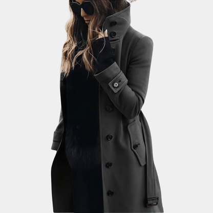 ELEGANT WARM TRENCH COAT