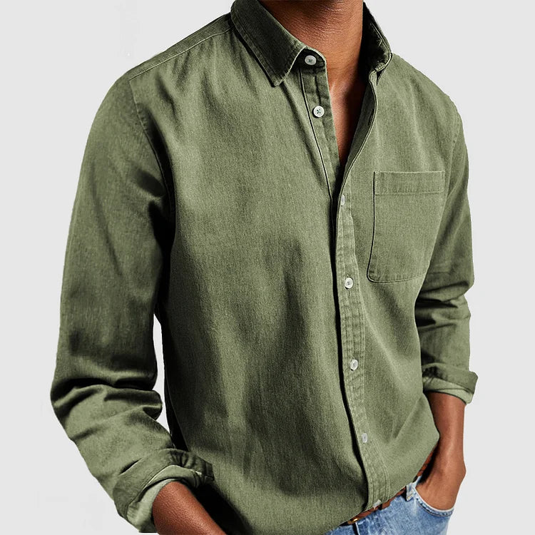 Burlane Casual Button-Up Shirt