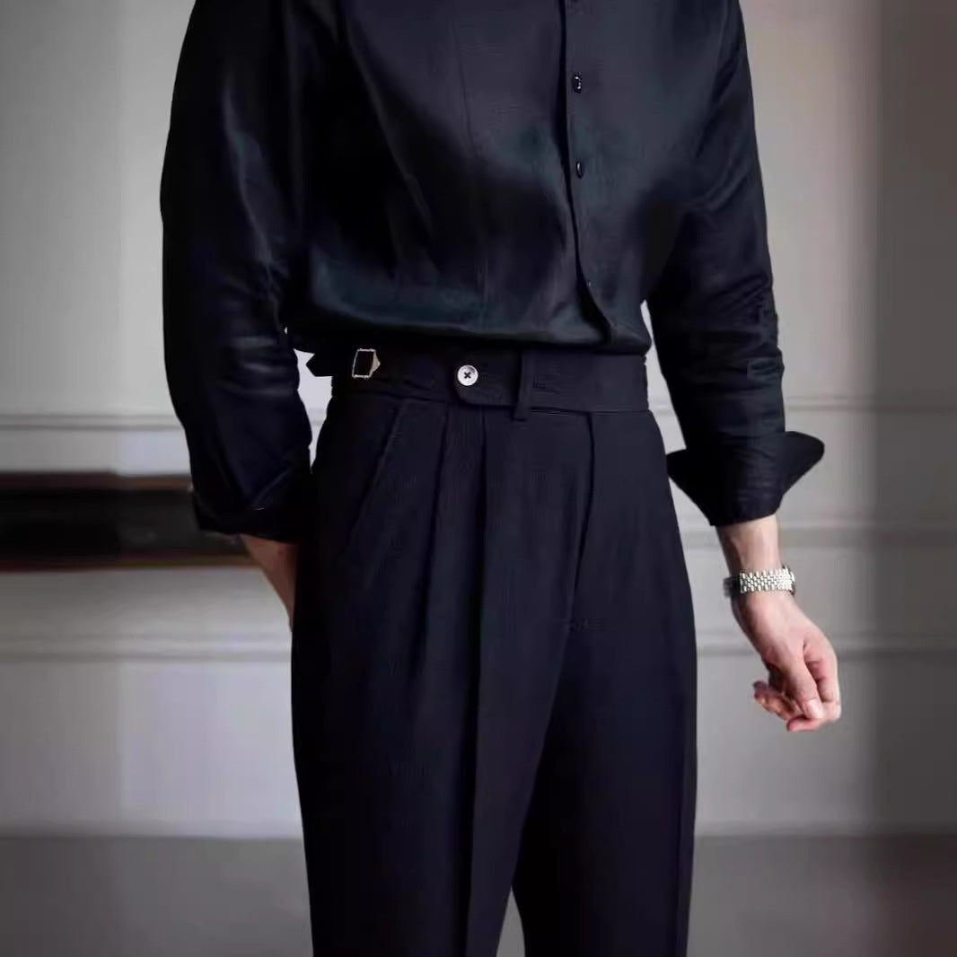 Burlane Naples Mid-Waist Trousers