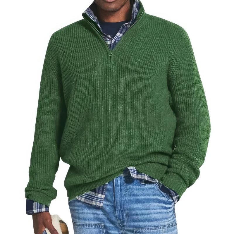 Burlane Knit Zip Sweater