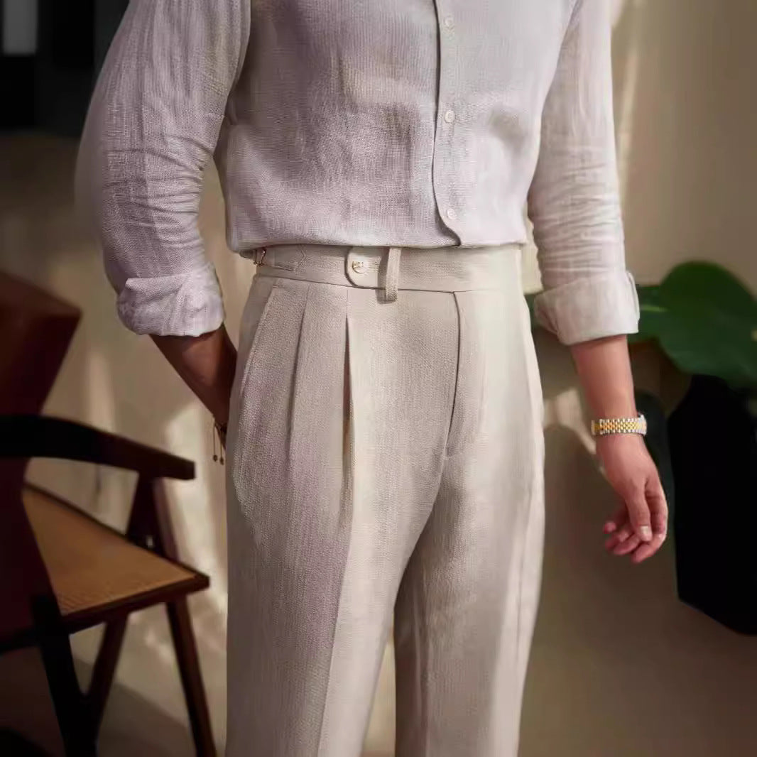 Burlane Naples Mid-Waist Trousers