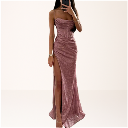 HARRYTE | SEQUIN EVENING MAXI DRESS