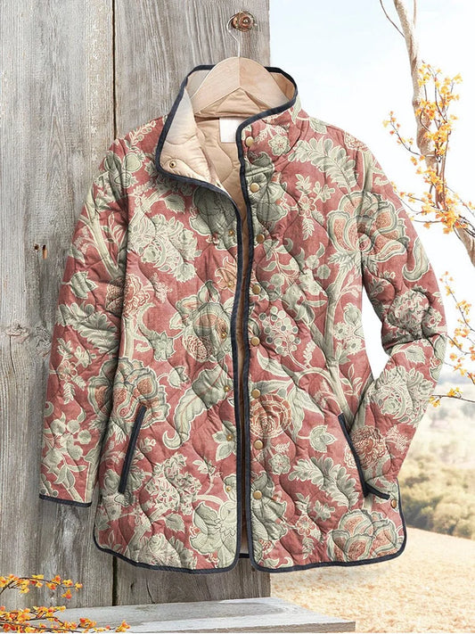 MARGARET | HERITAGE QUILTED FLORAL JACKET