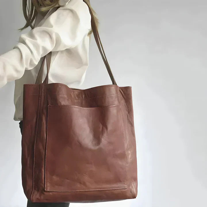 THESSALY | CLASSIC LEATHER TOTE