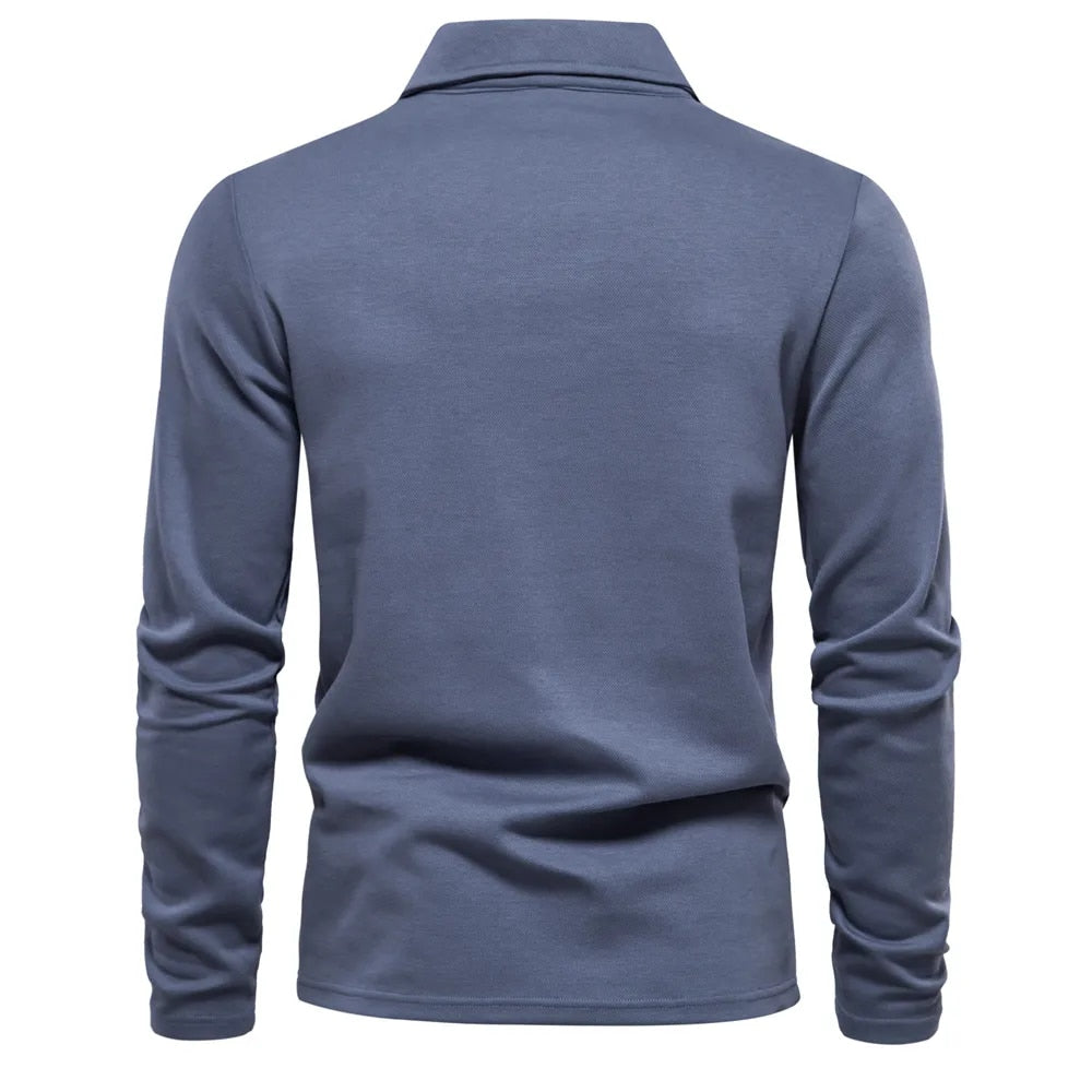 Burlane Long Sleeve Polo Shirt