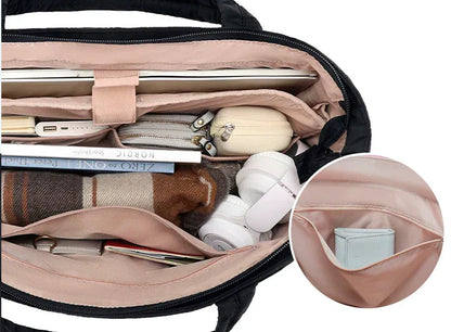 CALYSS | BUBBLE SHOULDER BAG WITH POCKETS