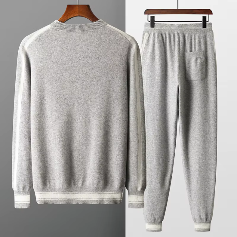Burlane Two-Piece Men’s Set in Cashmere Wool