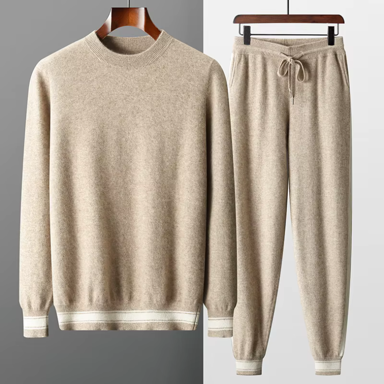 Burlane Two-Piece Men’s Set in Cashmere Wool