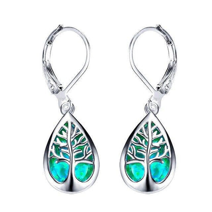 TREE OF LIFE GOLD EARRINGS