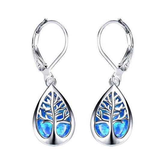 TREE OF LIFE GOLD EARRINGS