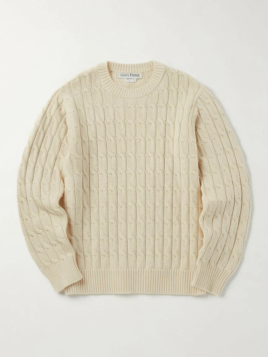 Burlane Cable-knit Pullover
